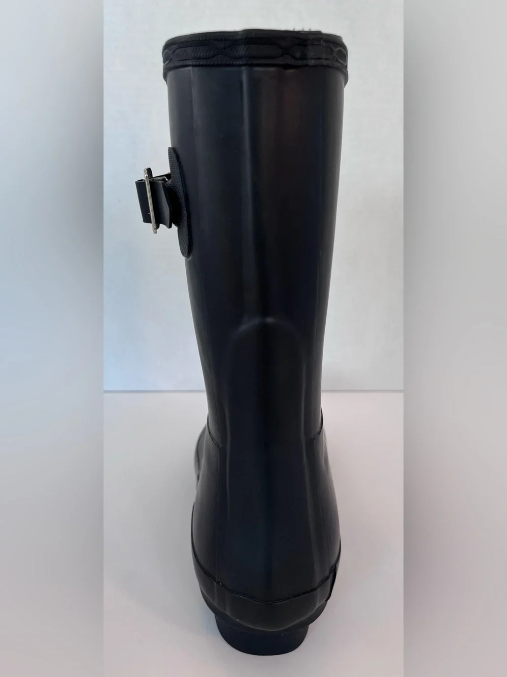 Hunter Original Tall Matte Black Mid-Calf Rubber Rain Boots